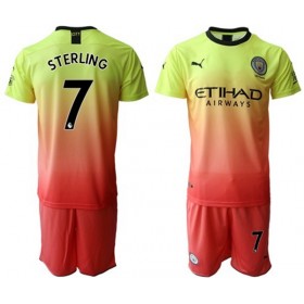 Koszulka Manchester City Toure Yaya 7 Dziecięcy Trzeci Stroje Piłkarskie 2019/20 Krótki Rękaw